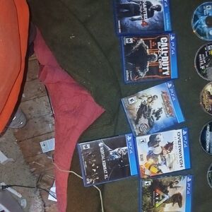 Lot Of 6 Ps4 Games $50 Or 1 For $10